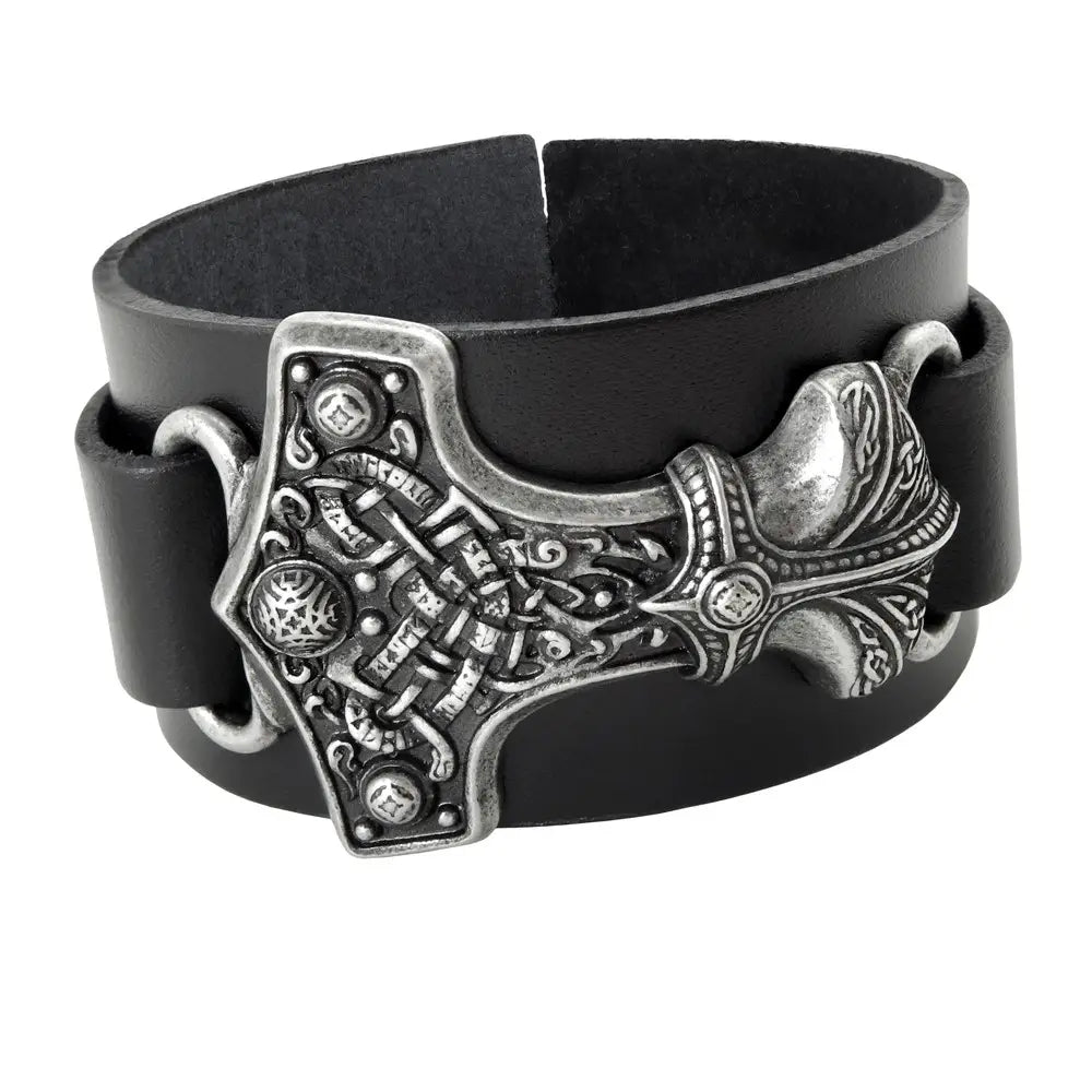 Alchemy - Thunderhammer - Leren Armband