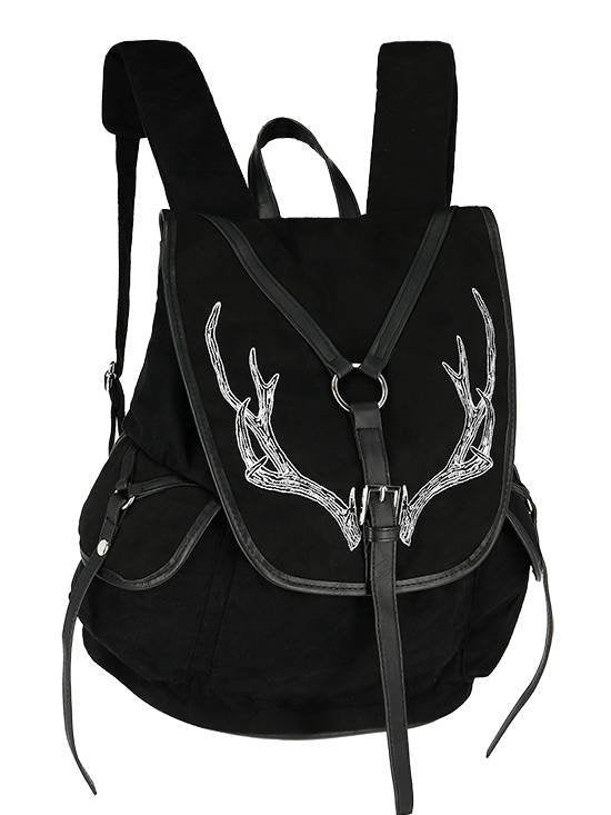 Black Antlers Rugtas