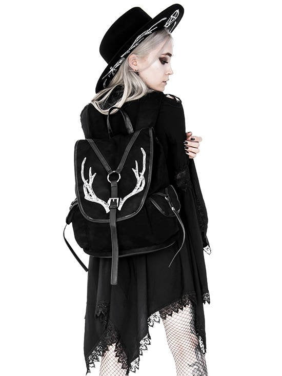 Black Antlers Rugtas