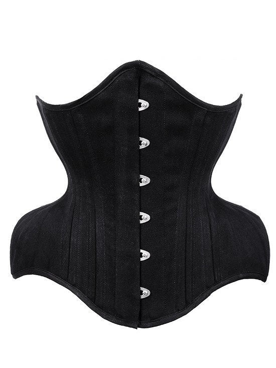 WH Cotton Hourglass Underbust Corset