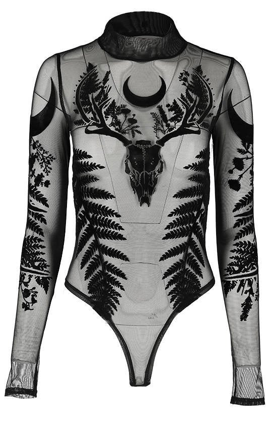 Fern Mesh Bodysuit