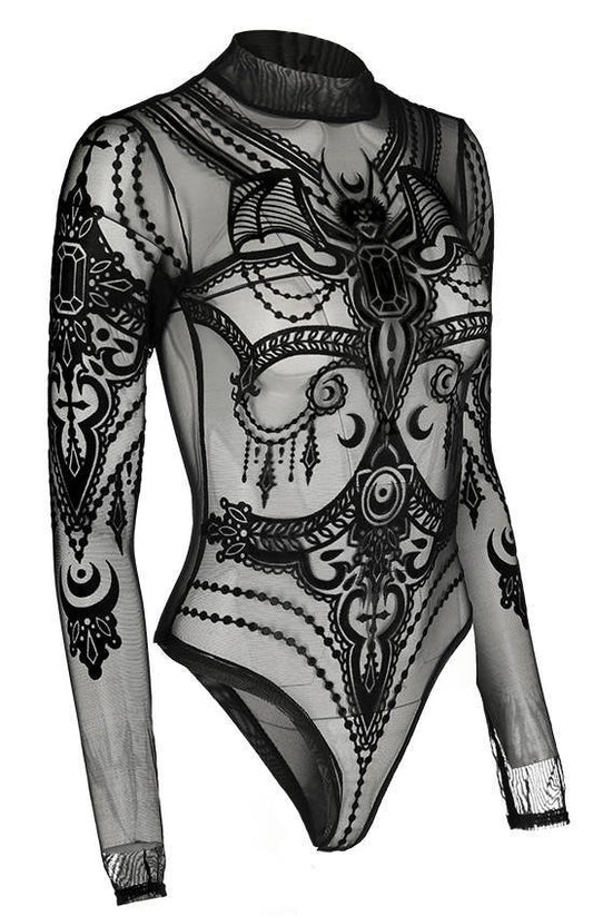 Jewel Bat Bodysuit