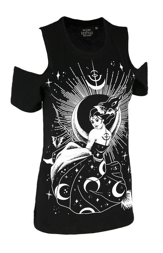 Witch Nox Cold Shoulder Top