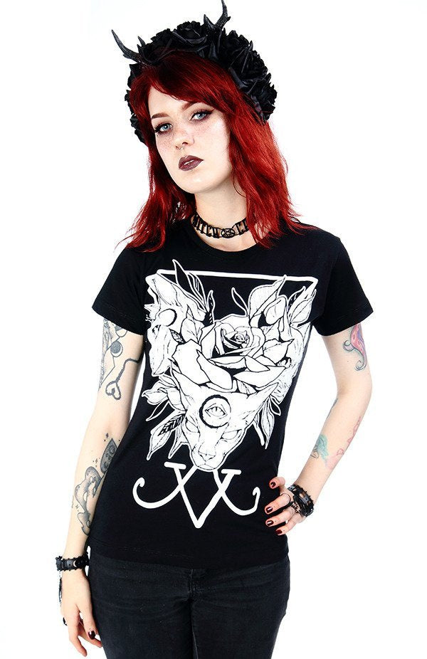 Threeheaded Cat T-shirt