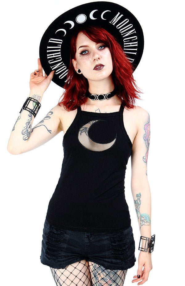 Mesh Moon Top