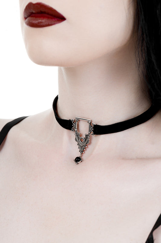 Cathedralis Velvet Ketting / Choker