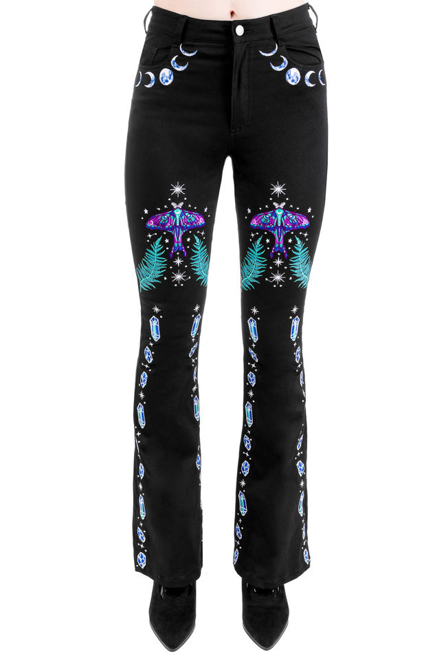 Enchanted Forest Bell bottom broek