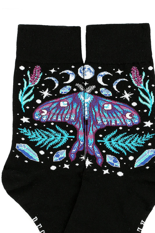 Enchanted Forest Jaquard Sokken