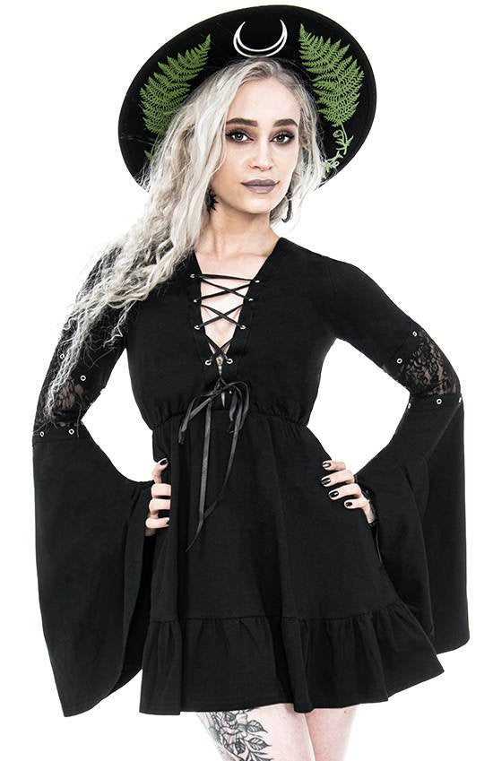 Eden White Floaty Jurk