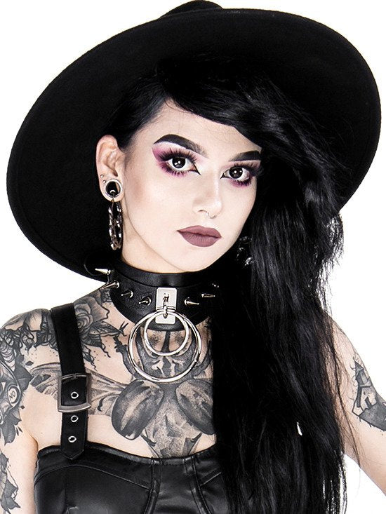 Double Spiked Choker