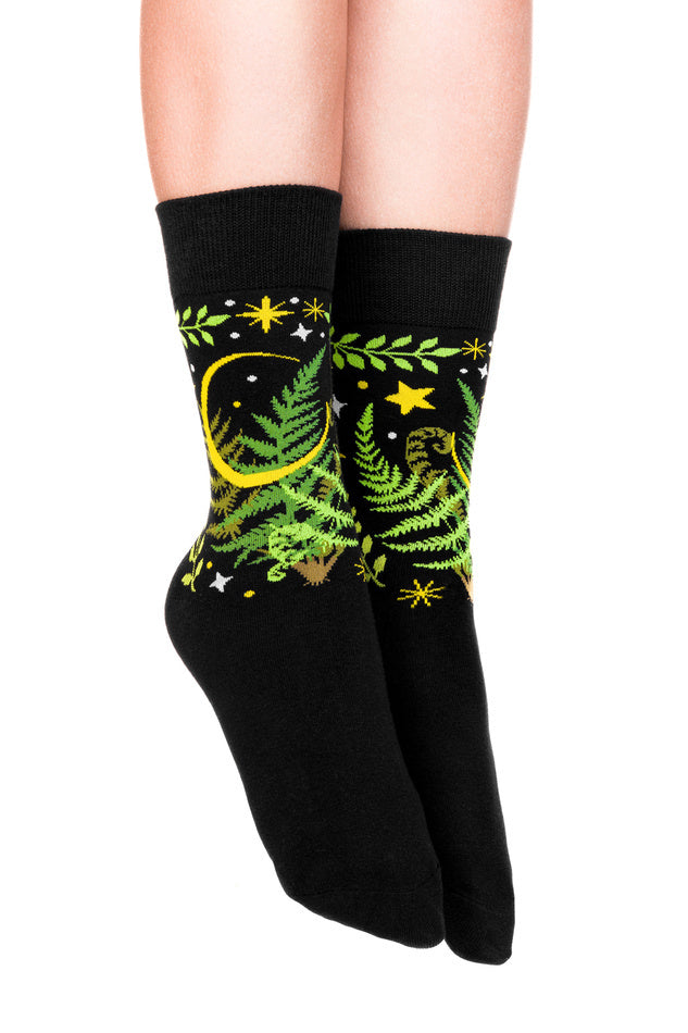 Herbal Jacquard Sokken