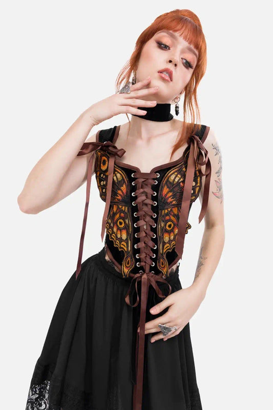 Ignis Moth Corset Top