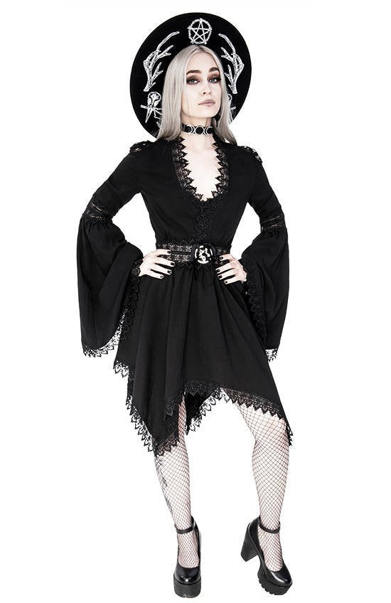 Lace Trim Spectre Jurk