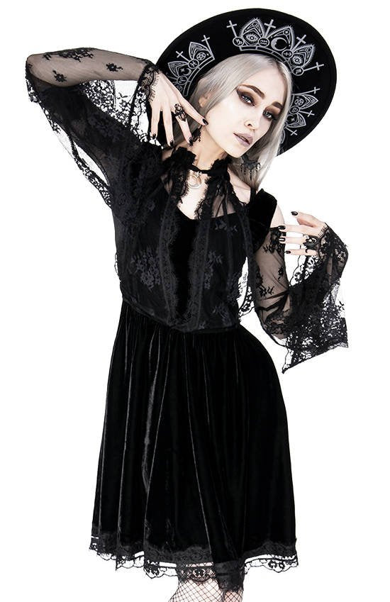 Layered Lace Gothic Jurk