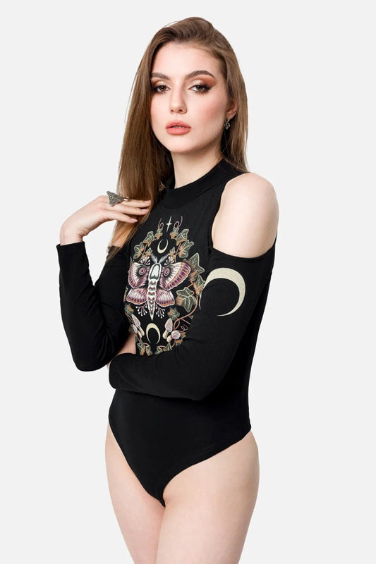 Midnight Flutter Bodysuit