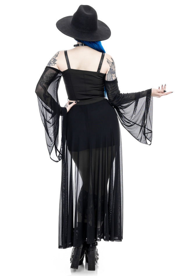 Midnight Veil Long Sleeve Top