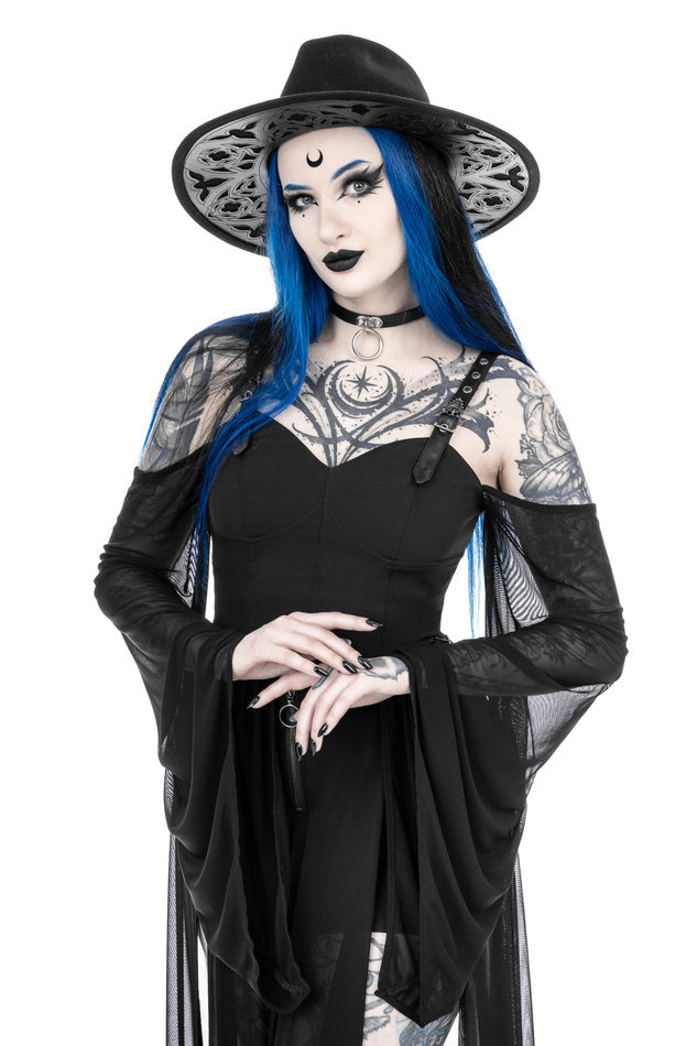 Midnight Veil Long Sleeve Top