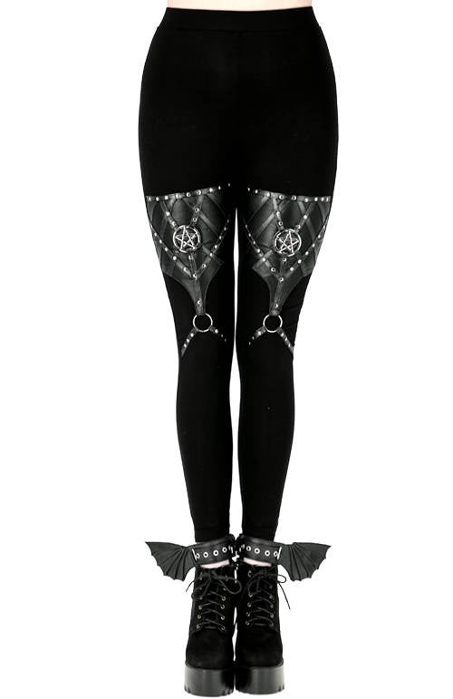 Pentagram Harness Leggings
