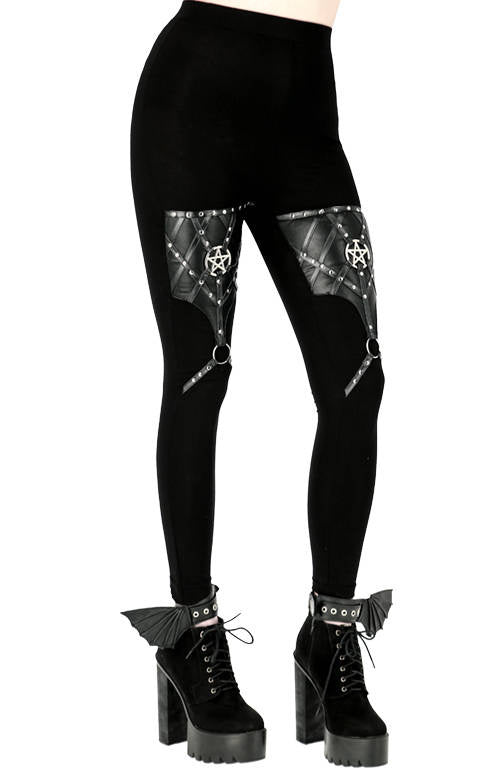 Pentagram Harness Leggings