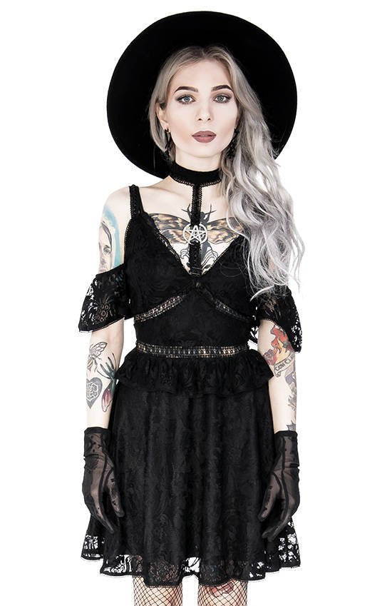 Pentagram Lace Jurk