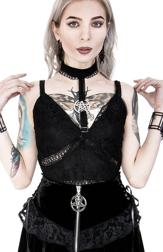 Pentagram Lace Top