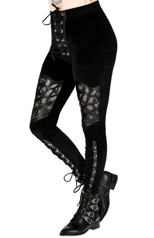 Rosarium Laser Cut Legging