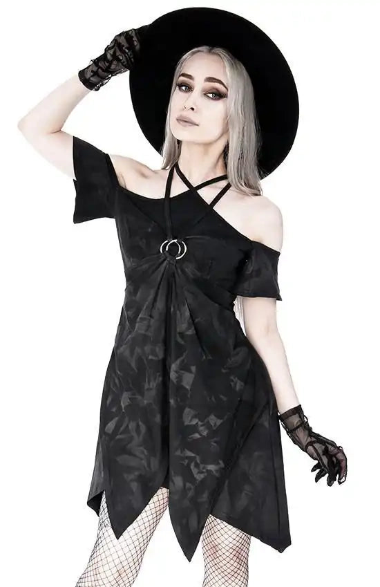 Pentagram Acid Wash Evilsh Jurk