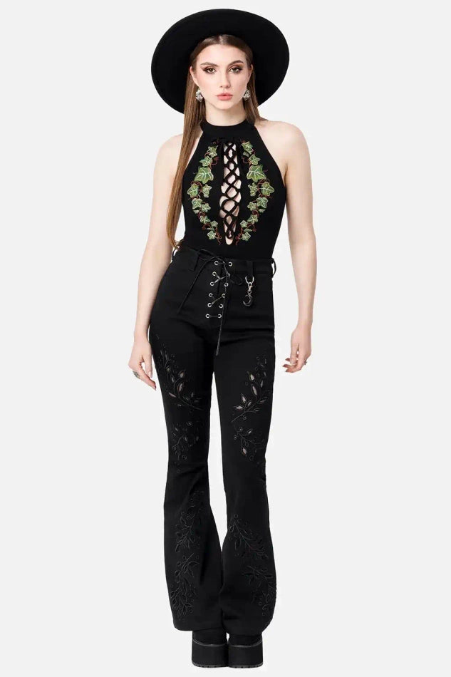 Twisted Fate Bellbottoms Broek