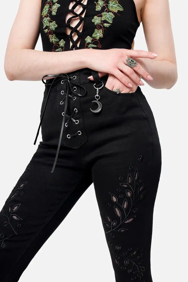Twisted Fate Bellbottoms Broek