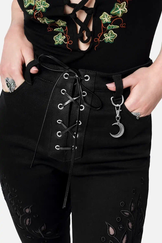 Twisted Fate Bellbottoms Broek