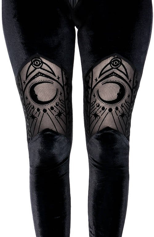 Cathedral Crescent Moons Legging