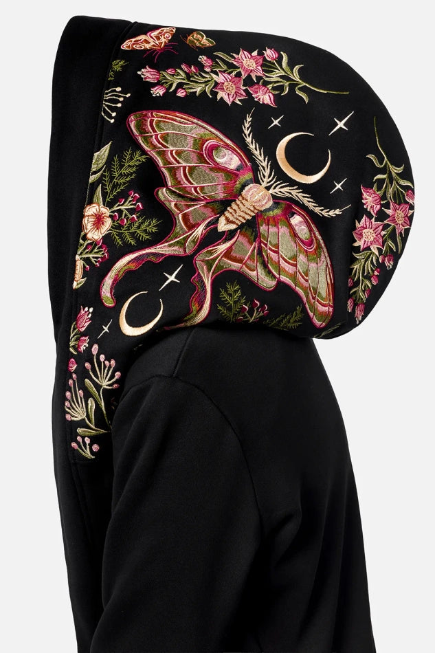 Wilderwood - Luna Moth & Woodland Hoodie