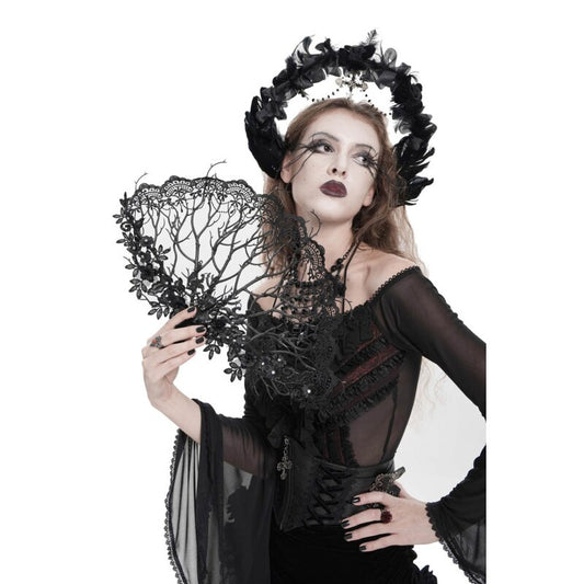 Mystic Forest Hand Fan