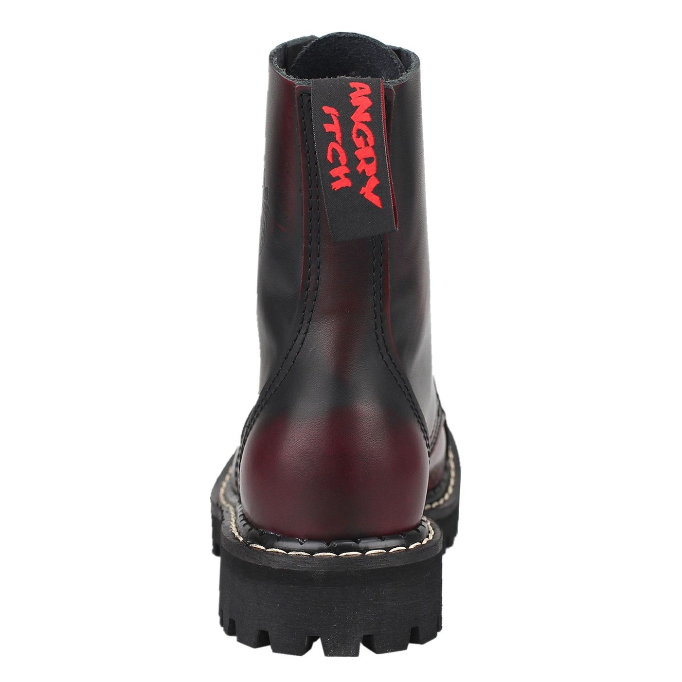 Angry Itch - 8 Eye Ranger Burgundy Rub-Off