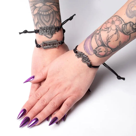 Judas Priest - Razorblade - Leren Armband - Alchemy