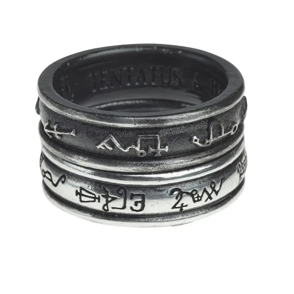 Alchemy - Black Demon & White Angel Ringen