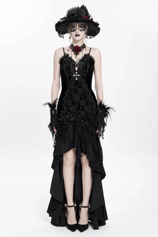 Gothic Muse Black Jurk