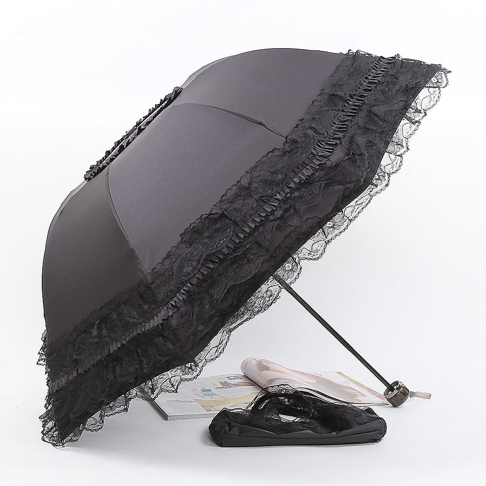 Kobine - Gothic Lace Lolita Paraplu