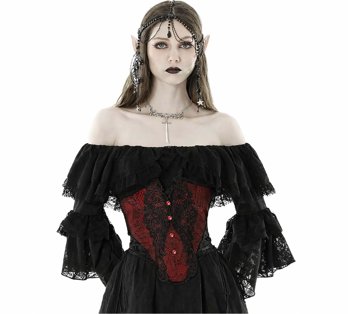 Lilia Waist Cincher Zwart