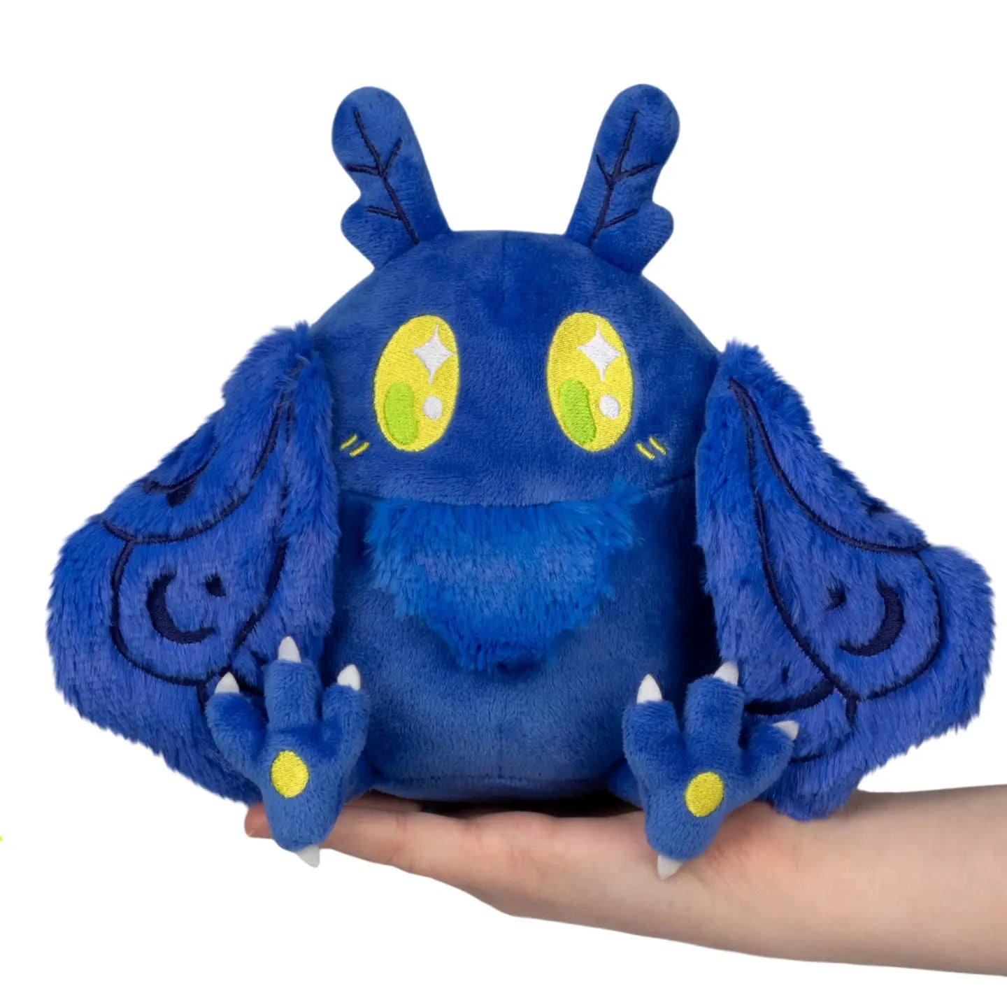 Blauwe Baby Mothman Snacker - Mini Squishable