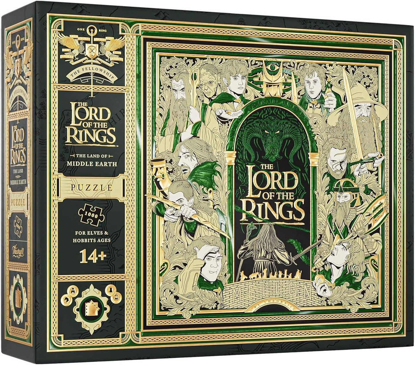 The Lord of the Rings Legpuzzel 1000 stuks. Theory11