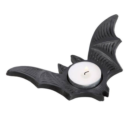Gothic Bat Theelichtkaarshouder