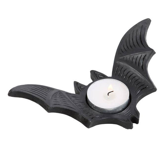 Gothic Bat Theelichtkaarshouder