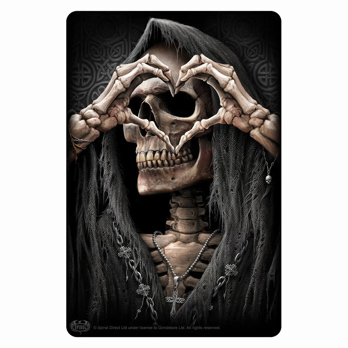 Dark Love Tin Metal