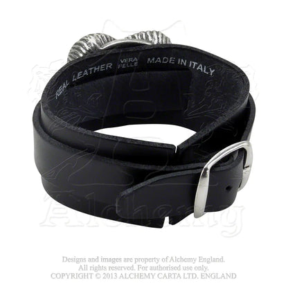 Alchemy - Gears Of Aiwass - Leren Armband