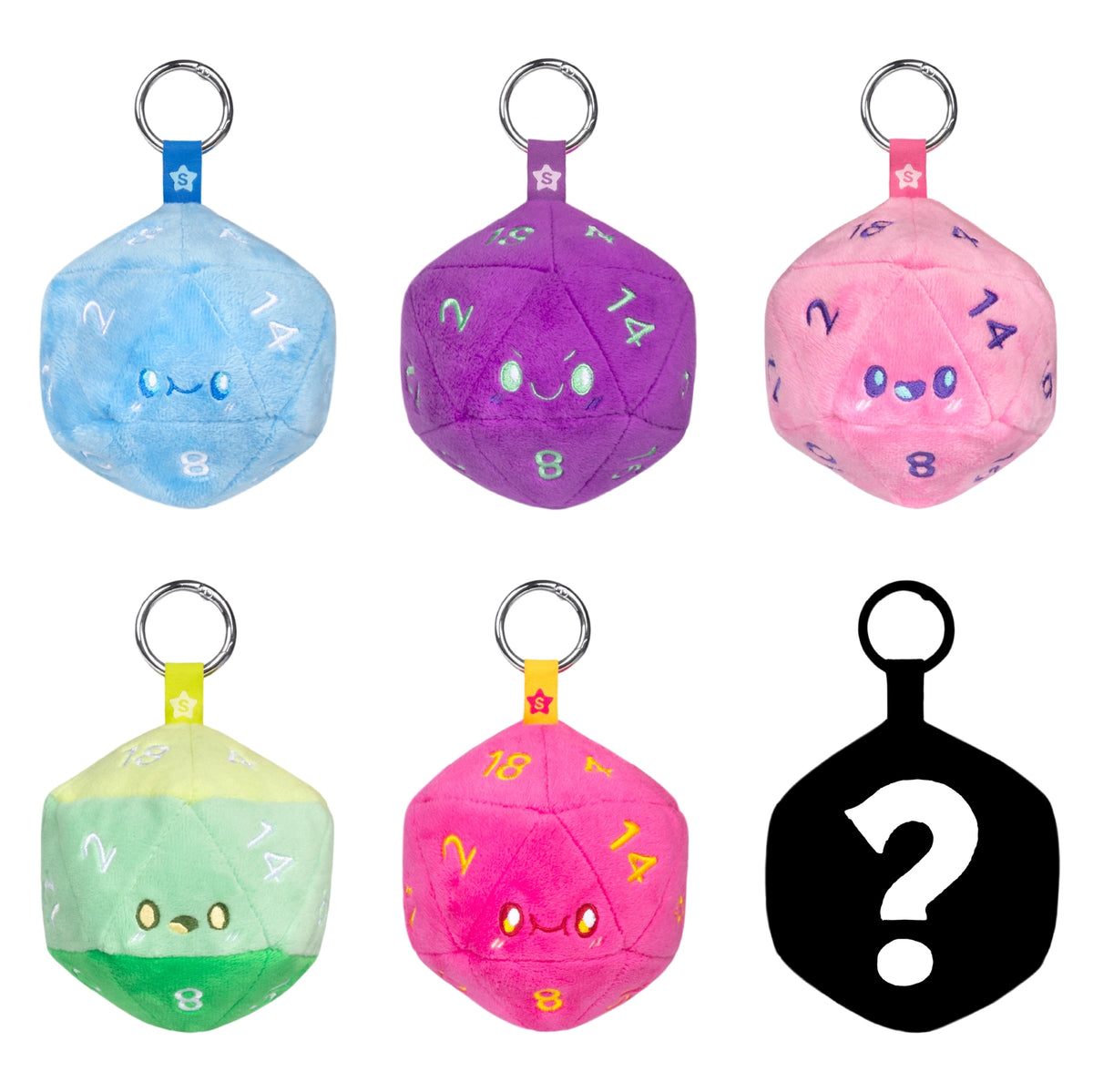 Squishable - D20 Blind Box (S1) - Micro-Sleutelhangers