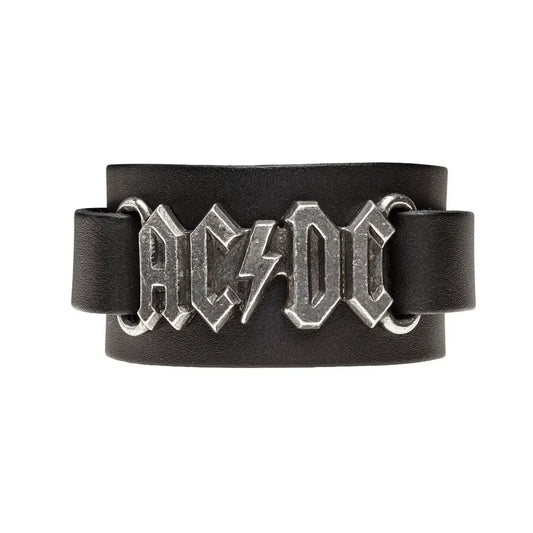 AC/DC - Logo - Leren Armband - Alchemy