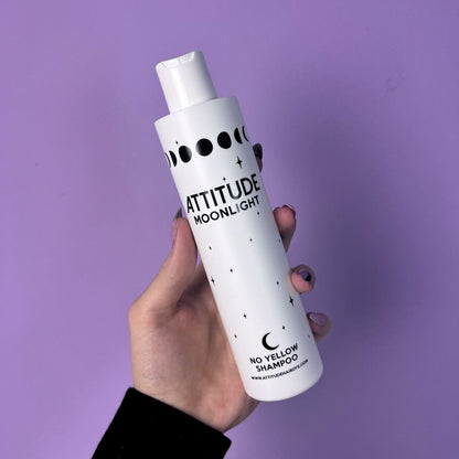 Attitude Hair Dye - Moonlight No Yellow shampoo - 250ml