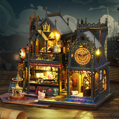3D House - Magic City - Magisch houten poppenhuis - DIY