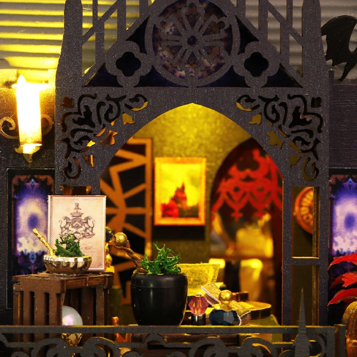 3D House - Magic City - Magisch houten poppenhuis - DIY